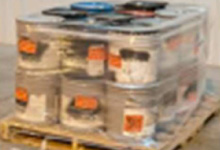 Steel Pails on Pallet