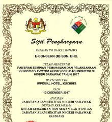 Certificate of Appreciation