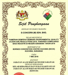 Certificate of Appreciation